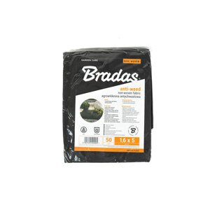 Bradas Agro vláknina 50g/m² proti plevelu, 5x1,6m BR-AWB5016005