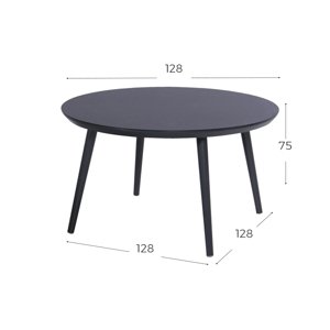 Sophie Studio jídelní stůl kulatý 128cm, xerix HN65130110