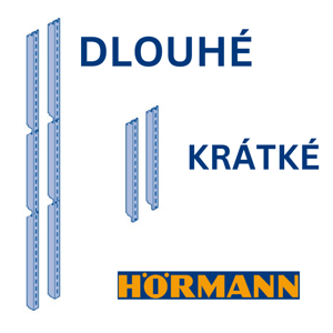 Sada dlouhých regálových držáků HÖRMANN (2 kusy) HR1344324