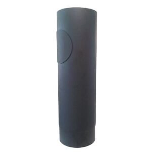 Roura kouřová s čis. otvorem 120 mm/50 cm, silnostěnné 1,5 mm, černá MA654502