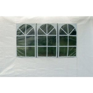 Stěna k altánu 275/295 x 195 cm s okny (2 ks) MA791977