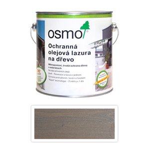 Ochranná olejová lazura OSMO EFEKT 2.5l Stříbrný Grafit 1142