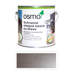 Ochranná olejová lazura OSMO EFEKT 2,5l Stříbrný akát 1140