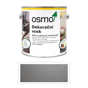 OSMO Dekorační vosk intenzivní odstíny 2.5 l Křemen 3181
