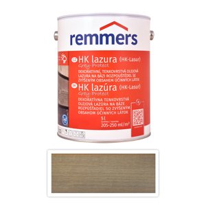 REMMERS HK lazura Grey Protect - ochranná lazura na dřevo pro exteriér 5 l Silbergrau RC 970