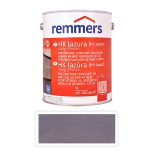 REMMERS HK lazura Grey Protect - ochranná lazura na dřevo pro exteriér 5 l Fenstergrau / Okenní šedá FT 20931