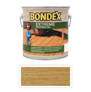 Bondex EXTREME DECKING OIL 2.5l Bezbarvý