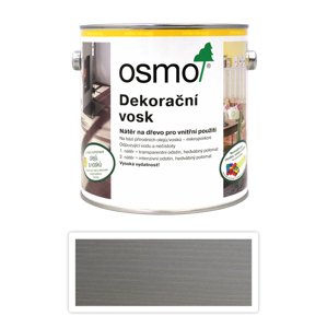 Dekorační vosk OSMO transparentní 2,5l Hedvábně šedý 3119