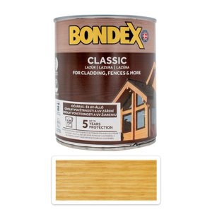 BONDEX Classic - matná tenkovrstvá syntetická lazura 0.75 l Dub
