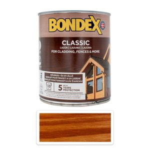 BONDEX Classic - matná tenkovrstvá syntetická lazura 0.75 l Redwood