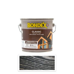 BONDEX Classic - matná tenkovrstvá syntetická lazura 2.5l Eben