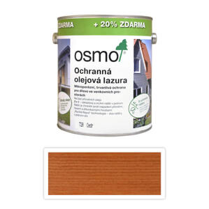OSMO Ochranná olejová lazura na dřevo Cedr 3l 728