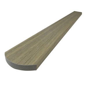 Dřevoplus WPC dřevoplastové plotovky Profi půlkulaté 15x80x1800 - Oak