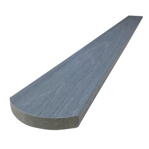 WPC dřevoplastové plotovky Dřevoplus Profi půlkulaté 15x80x1200 - Grey (šedá)