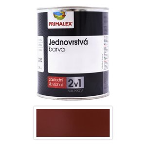 PPG Primalex 2v1 na kov červenohnědá 0,75 L