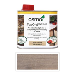 OSMO Top olej na nábytek a kuchyňské desky 0.5 l Bílá 3037
