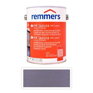 REMMERS HK lazura Grey Protect - ochranná lazura na dřevo pro exteriér 2.5 l Graphitgrau FT 25416