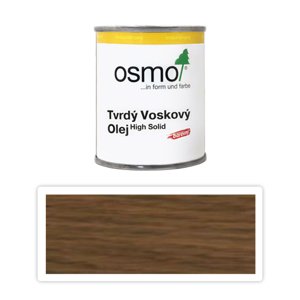 Tvrdý voskový olej OSMO barevný 0.125l Černý 3075
