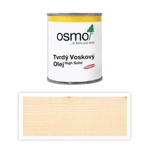 Tvrdý voskový olej OSMO barevný 0.125l Přírodní 3041