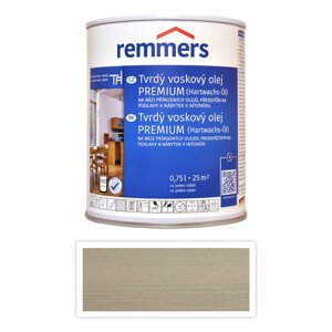 REMMERS Tvrdý voskový olej PREMIUM 0.75 l Nebelgrau / Mlha FT 20930