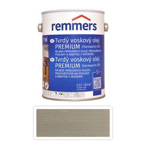 REMMERS Tvrdý voskový olej PREMIUM 2.5 l Sandgrau / Pískově šedá FT 20927