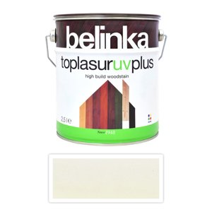 BELINKA Toplasur UV Plus - silnovrstvá lazura 2.5 l Bílá 11