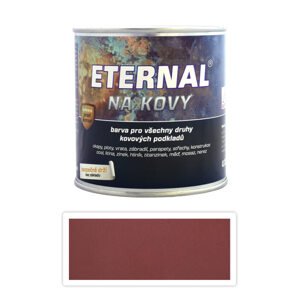ETERNAL Na kovy - antikorozní barva na kov 0.7 l Červenohnědá 407