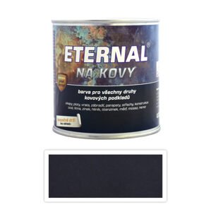 ETERNAL Na kovy - antikorozní barva na kov 0.7 l Kovářská černá 460