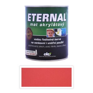ETERNAL Mat akrylátový - vodou ředitelná barva 0.7 l Červená jahoda 018