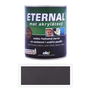 ETERNAL Mat akrylátový - vodou ředitelná barva 0.7 l Palisandr 10