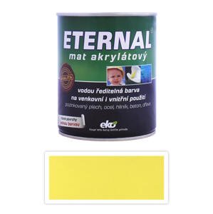 ETERNAL Mat akrylátový - vodou ředitelná barva 0.7 l Světle žlutá 07