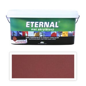 ETERNAL Mat akrylátový - vodou ředitelná barva 2.8 l Červenohnědá 07