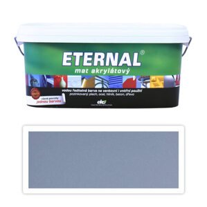 ETERNAL Mat akrylátový - vodou ředitelná barva 2.8 l Středně šedá 03