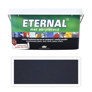 ETERNAL Mat akrylátový - vodou ředitelná barva 5 l Černá 013
