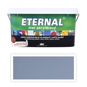 ETERNAL Mat akrylátový - vodou ředitelná barva 5 l Středně šedá 03