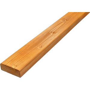 Latě na lavičku dřevěné, smrk, barvené - odstín modřín 35x100x1950, kvalita AB