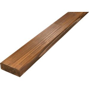 Latě na lavičku dřevěné, smrk, barvené - odstín ořech 35x100x1500, kvalita AB