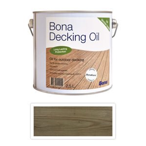BONA Decking Oil -  olej pro impregnaci a ochranu dřeva v exteriéru 2.5 l Teak