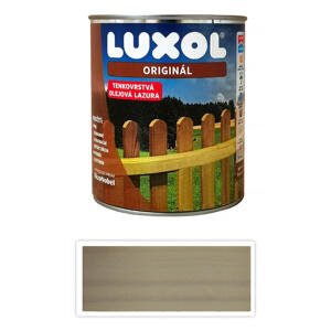 LUXOL Originál - dekorativní tenkovrstvá lazura na dřevo 0.75 l Bílá