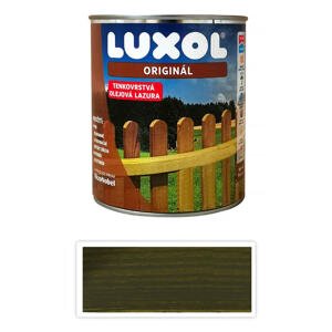 LUXOL Originál - dekorativní tenkovrstvá lazura na dřevo 0.75 l Jedlově zelená
