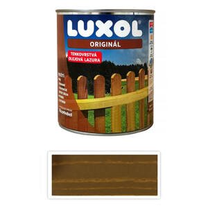 LUXOL Originál - dekorativní tenkovrstvá lazura na dřevo 0.75 l Kaštan