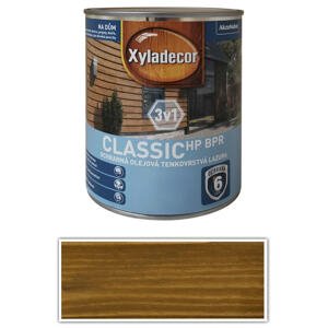 XYLADECOR Classic HP BPR 3v1 - ochranná olejová tenkovrstvá lazura na dřevo 0.75 l Dub