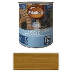 XYLADECOR Classic HP BPR 3v1 - ochranná olejová tenkovrstvá lazura na dřevo 0.75 l Modřín
