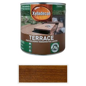 XYLADECOR Terrace - protiskluzová tenkovrstvá lazura na dřevěné terasy 2.5 l Týk