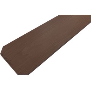 WPC dřevoplastové plotovky tříhranné LamboDeck 12x150x900 - Brownish Red