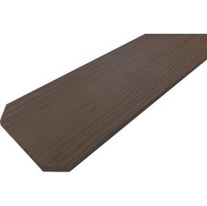 WPC dřevoplastové plotovky tříhranné LamboDeck 12x150x1000 - Chocolate