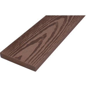 WPC dřevoplastové plotovky rovné LamboDeck 13x90x1800 - Teak