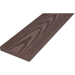 WPC dřevoplastové plotovky rovné LamboDeck 13x90x900 - Brownish Red