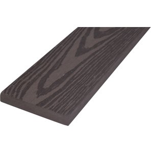 WPC dřevoplastové plotovky rovné LamboDeck 13x90x1000 - Chocolate