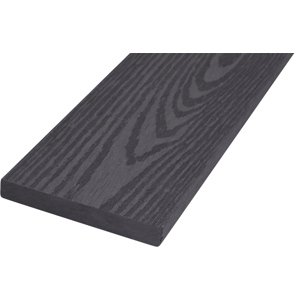 WPC dřevoplastové plotovky rovné LamboDeck 13x90x900 - Dark Grey